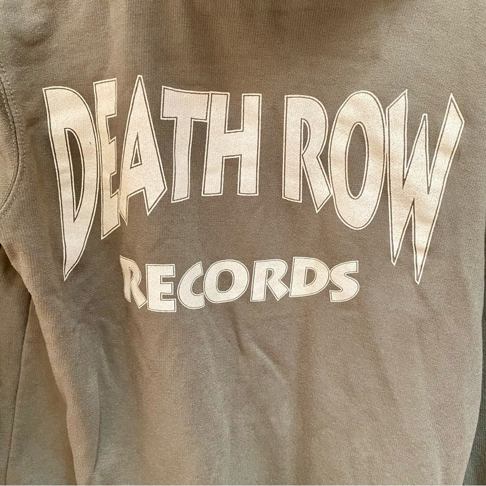 Crooks & Castles Death Row Hoodie Men’s S Pullover Tan Brown Graphics Snoop Dogg View 6